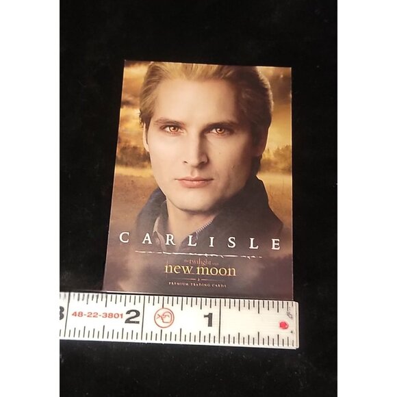 Collectible Carlisle Cullen New Moon Trading Card - Picture 6 of 6